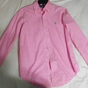 Pink Polo Ralph Lauren button down M